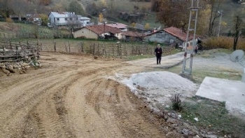 Çanakçı'da Yol Çalışmaları Çanakçı'da Yol Çalışmaları
