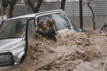 Yunanistan'da Sel Felaketinin Bilançosu Ağırlaşıyor Yunanistan'da Sel Felaketinin Bilançosu Ağırlaşıyor