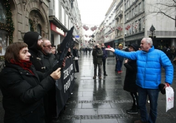 Bosna ve Sırbistan'da Kudüs Eylemleri