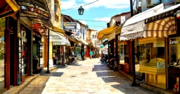 Üsküp Türk Çarşısına Gece Klubü!