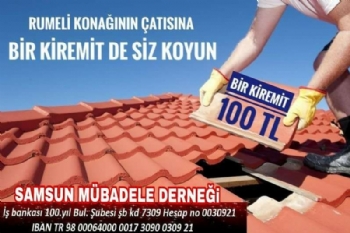Rumeli Konağı'nın Çatısına Bir Kiremit de Siz Koyun Rumeli Konağı'nın Çatısına Bir Kiremit de Siz Koyun
