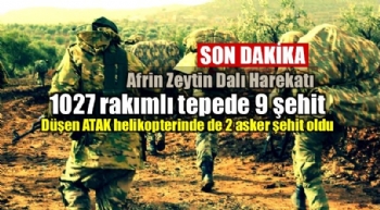 Afrin'den Samsun'a Üç Şehit