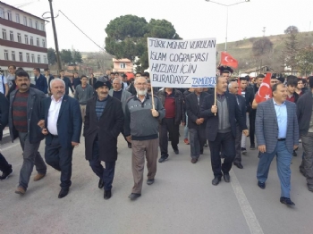 Taşovalı Mübadillerden Zeytin Dalı'na Destek