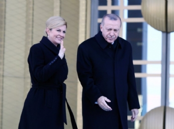 Hırvat Cumhurbaşkanı Türkiye'de
