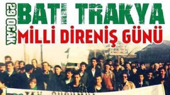 29 Ocak: Batı Trakya Türklerinin Milli Direniş Günü