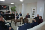 Gazi Devlet Hastanesi Başhekimi Doktor Sehmen Hemşehrilerini Ağırladı